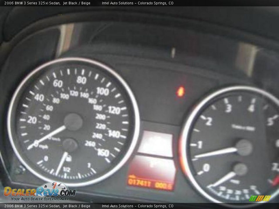 2006 BMW 3 Series 325xi Sedan Jet Black / Beige Photo #6