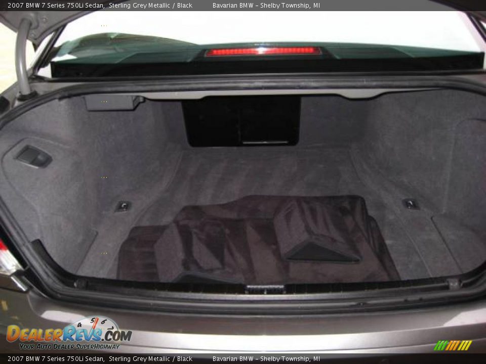 2007 BMW 7 Series 750Li Sedan Sterling Grey Metallic / Black Photo #17