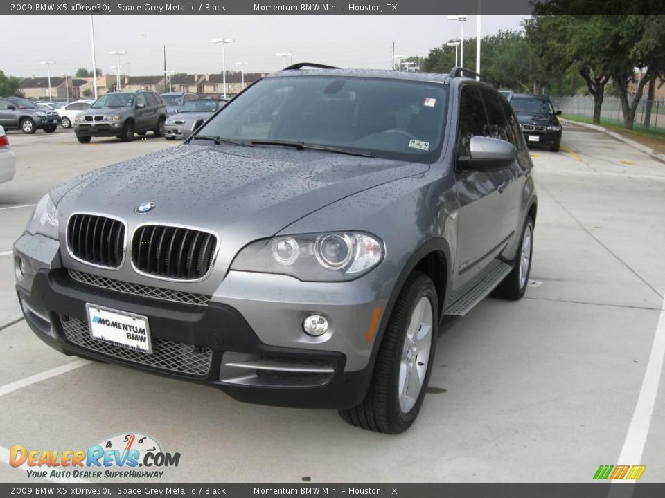 2009 BMW X5 xDrive30i Space Grey Metallic / Black Photo #1