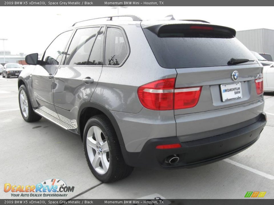 2009 BMW X5 xDrive30i Space Grey Metallic / Black Photo #4