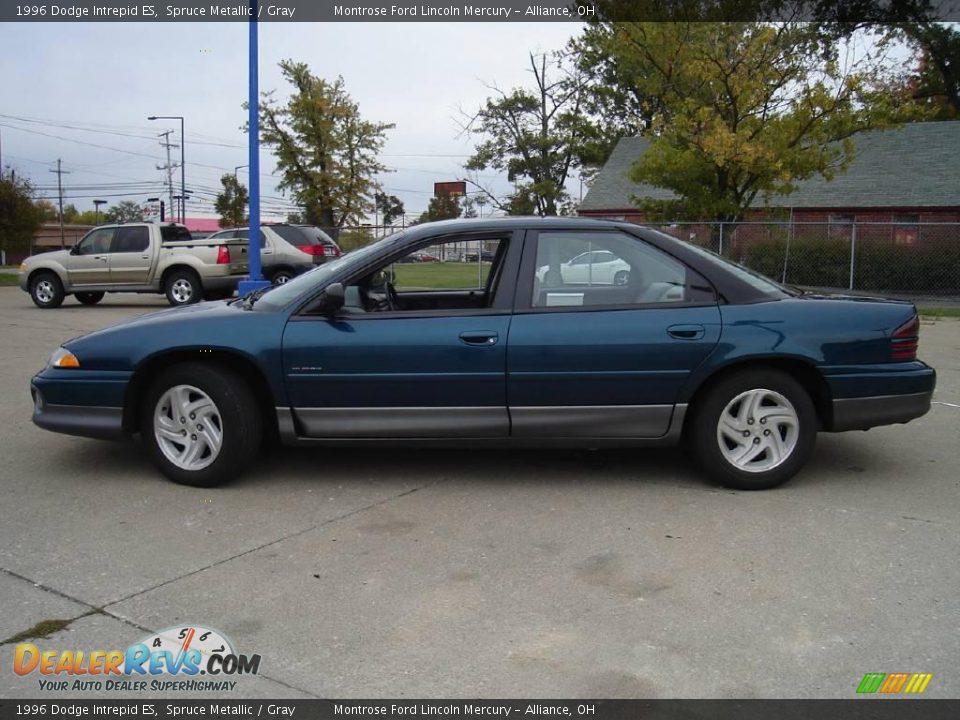 1996 Dodge Intrepid ES Spruce Metallic / Gray Photo #2