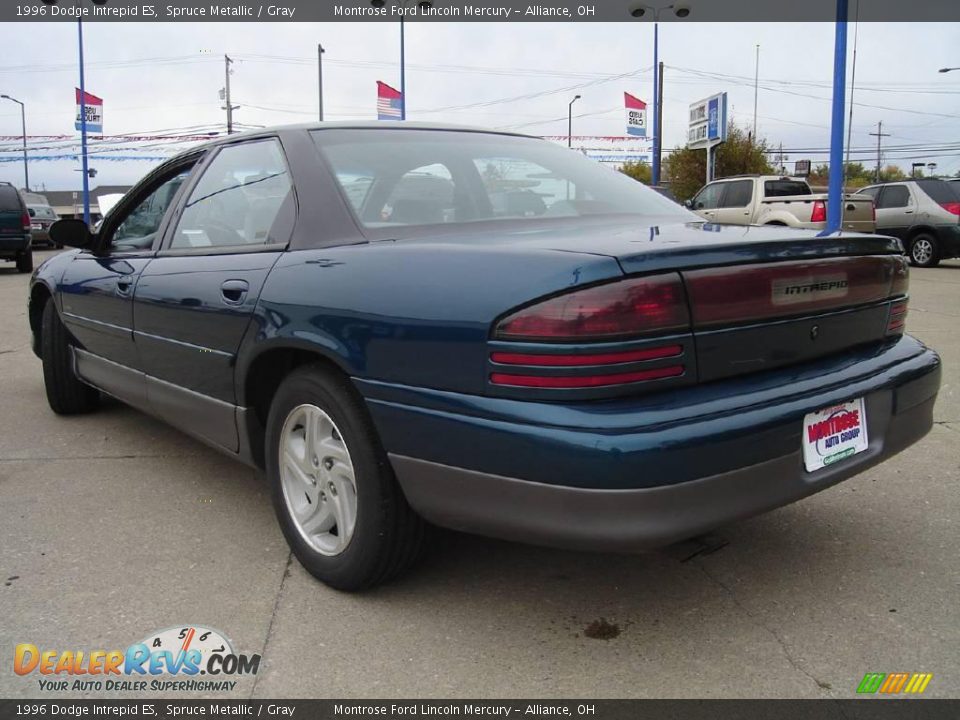 1996 Dodge Intrepid ES Spruce Metallic / Gray Photo #3