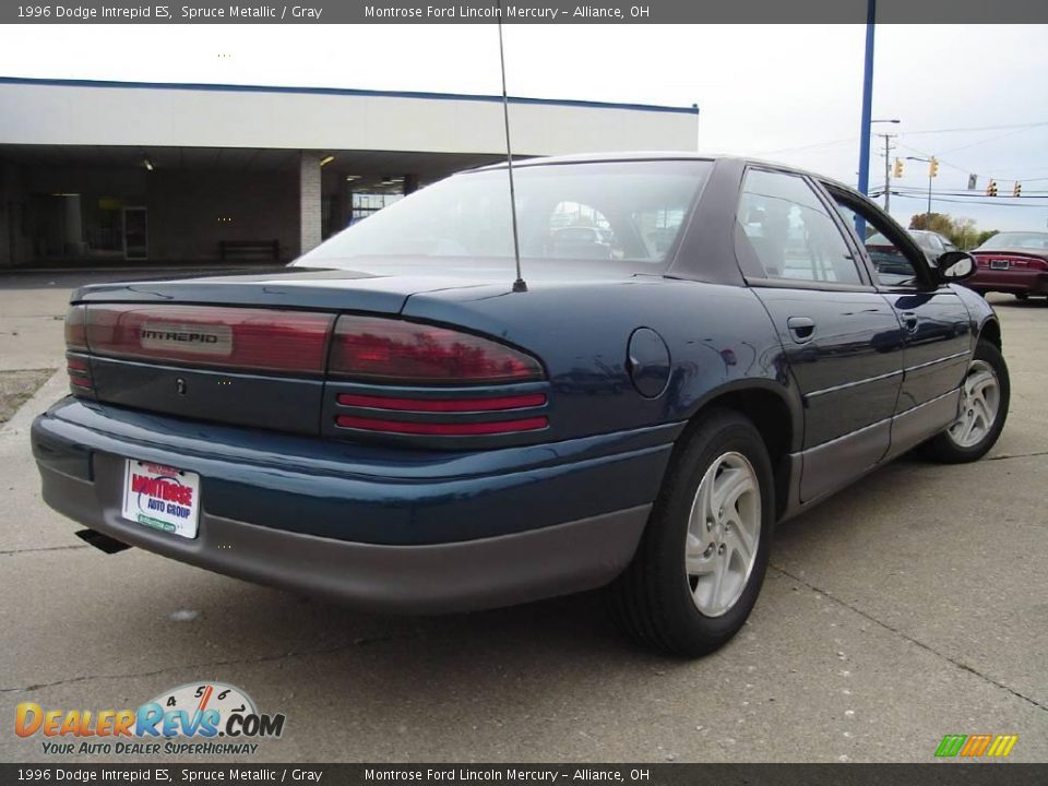 1996 Dodge Intrepid ES Spruce Metallic / Gray Photo #5