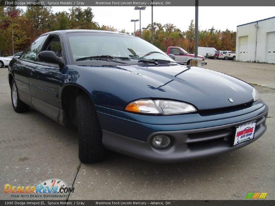 1996 Dodge Intrepid ES Spruce Metallic / Gray Photo #7