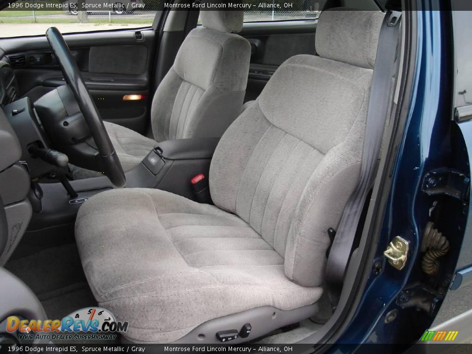 1996 Dodge Intrepid ES Spruce Metallic / Gray Photo #12