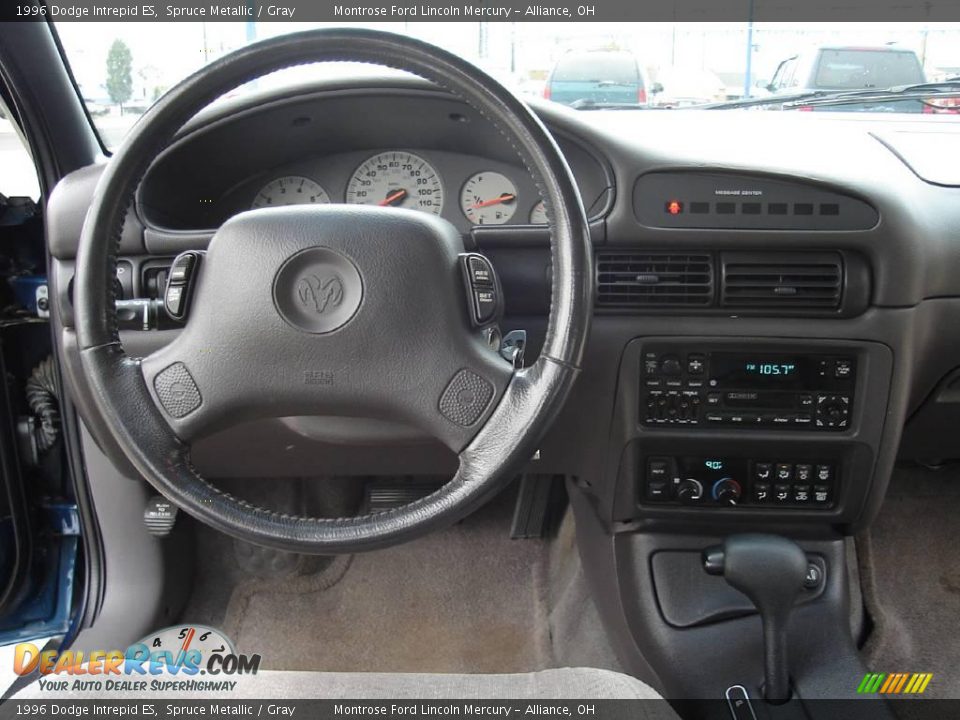 1996 Dodge Intrepid ES Spruce Metallic / Gray Photo #16