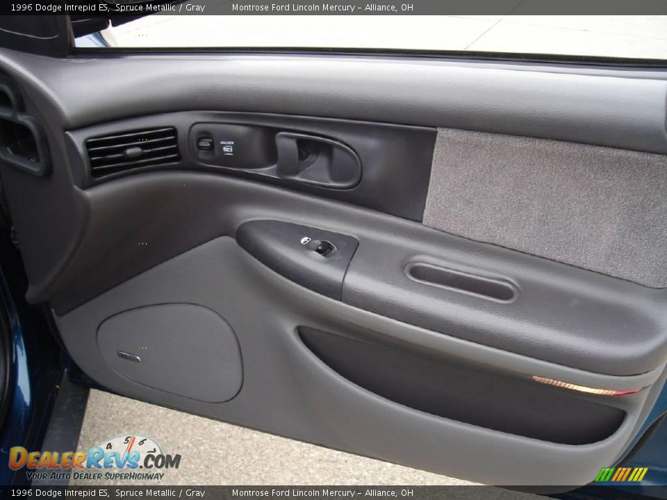 1996 Dodge Intrepid ES Spruce Metallic / Gray Photo #18