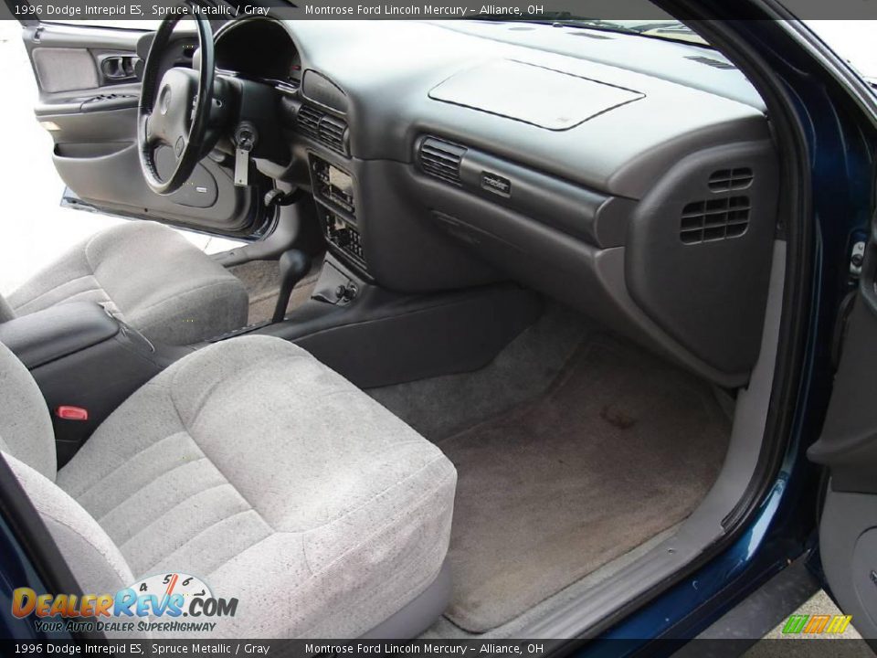 1996 Dodge Intrepid ES Spruce Metallic / Gray Photo #19