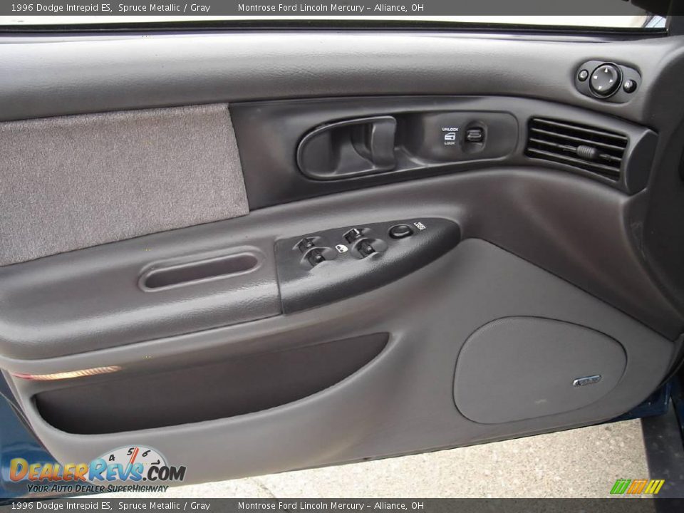1996 Dodge Intrepid ES Spruce Metallic / Gray Photo #21