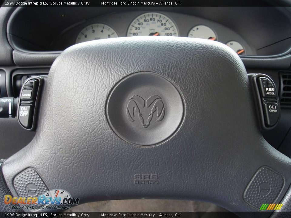 1996 Dodge Intrepid ES Spruce Metallic / Gray Photo #27