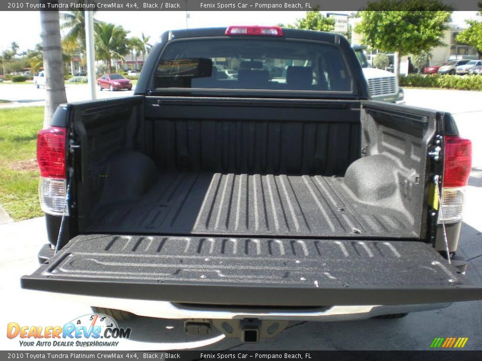 2010 Toyota Tundra Platinum CrewMax 4x4 Black / Black Photo #7