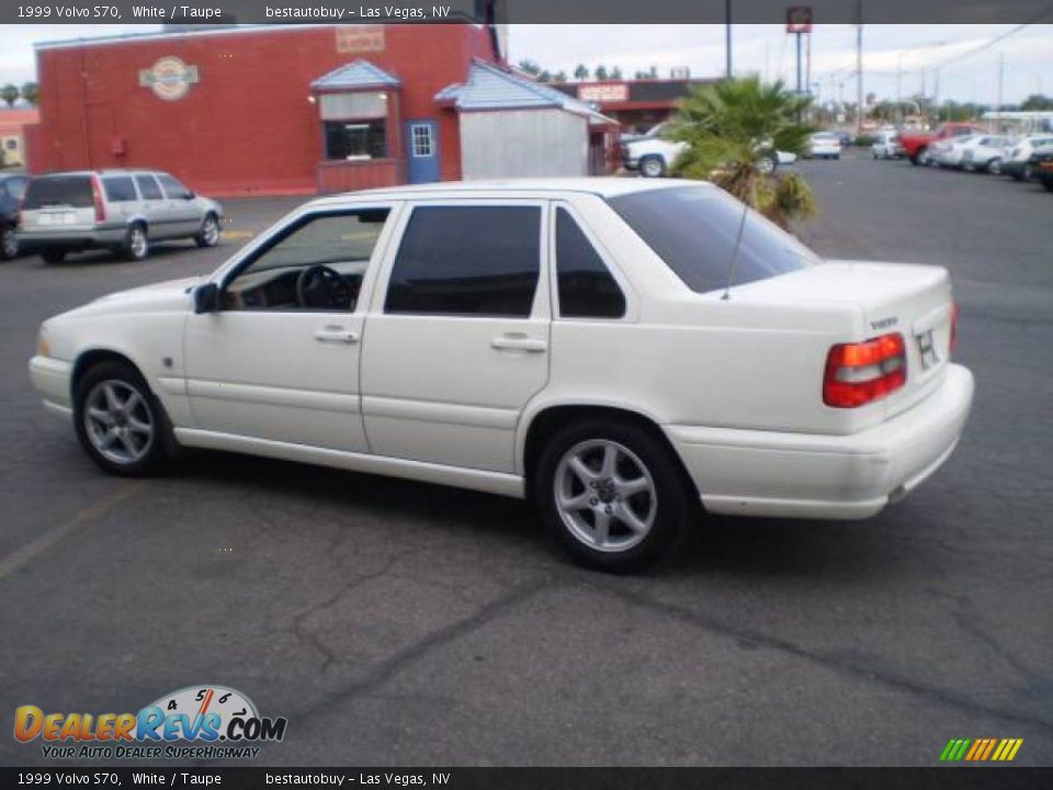 1999 Volvo S70 White / Taupe Photo #3