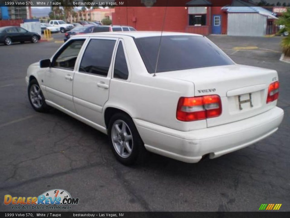 1999 Volvo S70 White / Taupe Photo #4