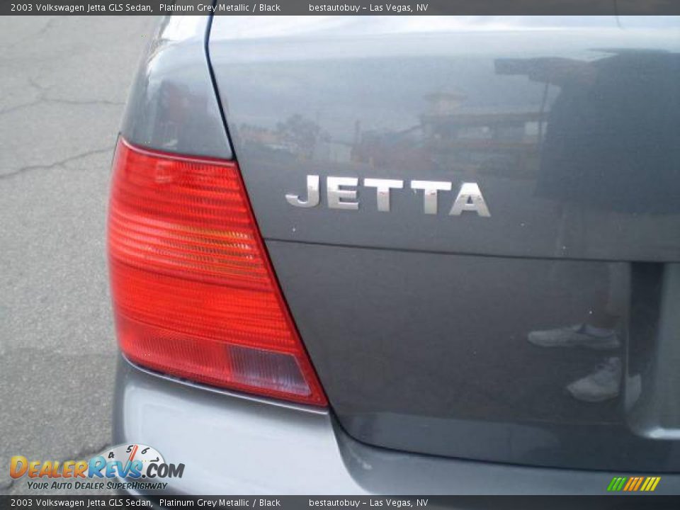 2003 Volkswagen Jetta GLS Sedan Platinum Grey Metallic / Black Photo #5