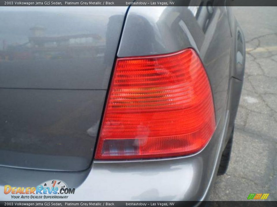 2003 Volkswagen Jetta GLS Sedan Platinum Grey Metallic / Black Photo #6