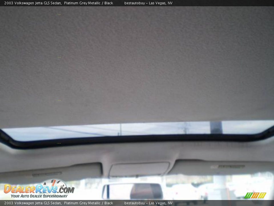 2003 Volkswagen Jetta GLS Sedan Platinum Grey Metallic / Black Photo #30