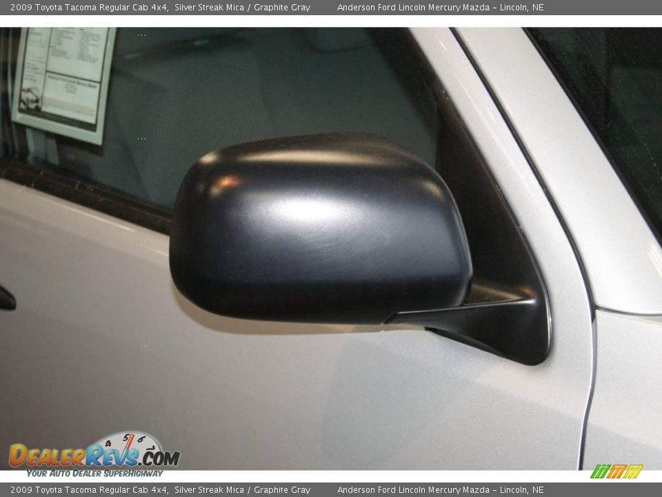 2009 Toyota Tacoma Regular Cab 4x4 Silver Streak Mica / Graphite Gray Photo #15