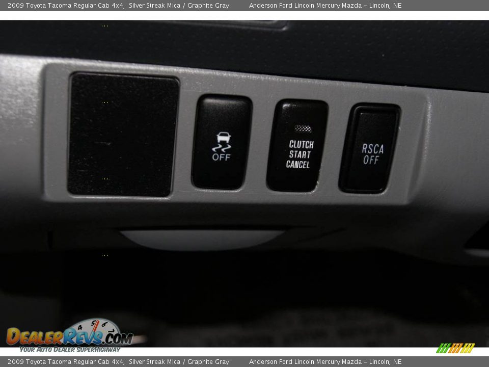 2009 Toyota Tacoma Regular Cab 4x4 Silver Streak Mica / Graphite Gray Photo #33