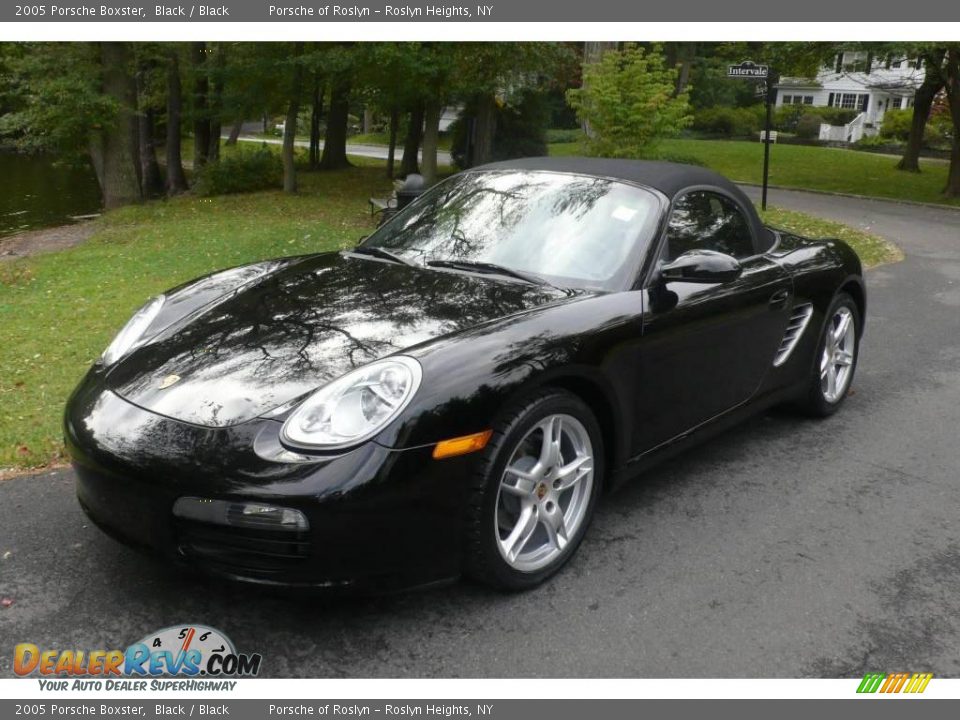 2005 Porsche Boxster Black / Black Photo #1