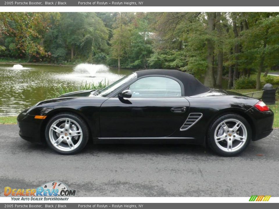 2005 Porsche Boxster Black / Black Photo #3