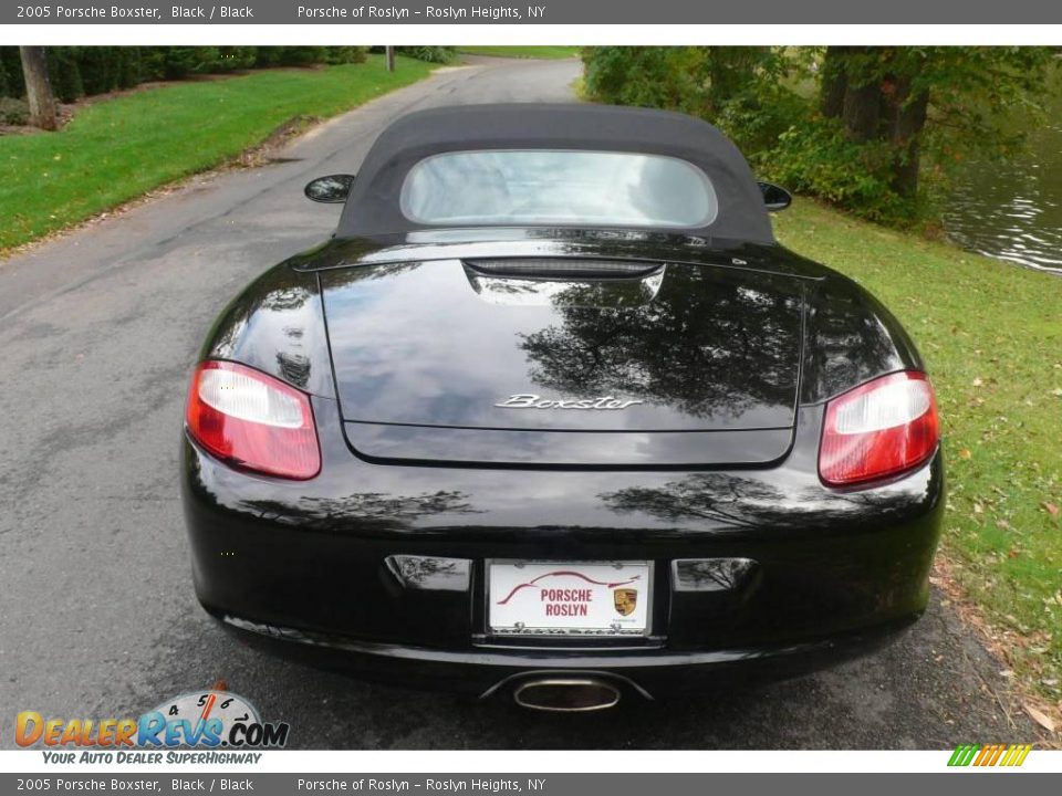 2005 Porsche Boxster Black / Black Photo #5
