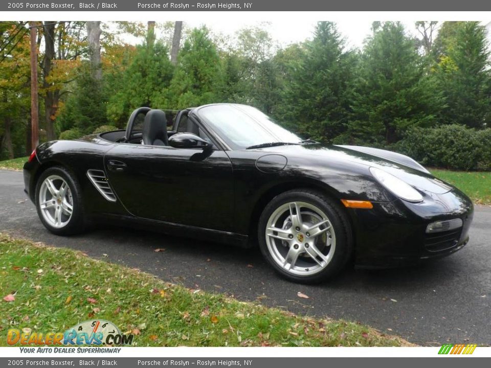2005 Porsche Boxster Black / Black Photo #8