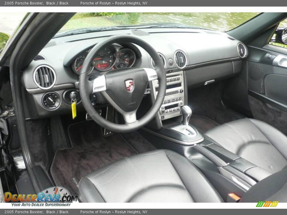 2005 Porsche Boxster Black / Black Photo #11