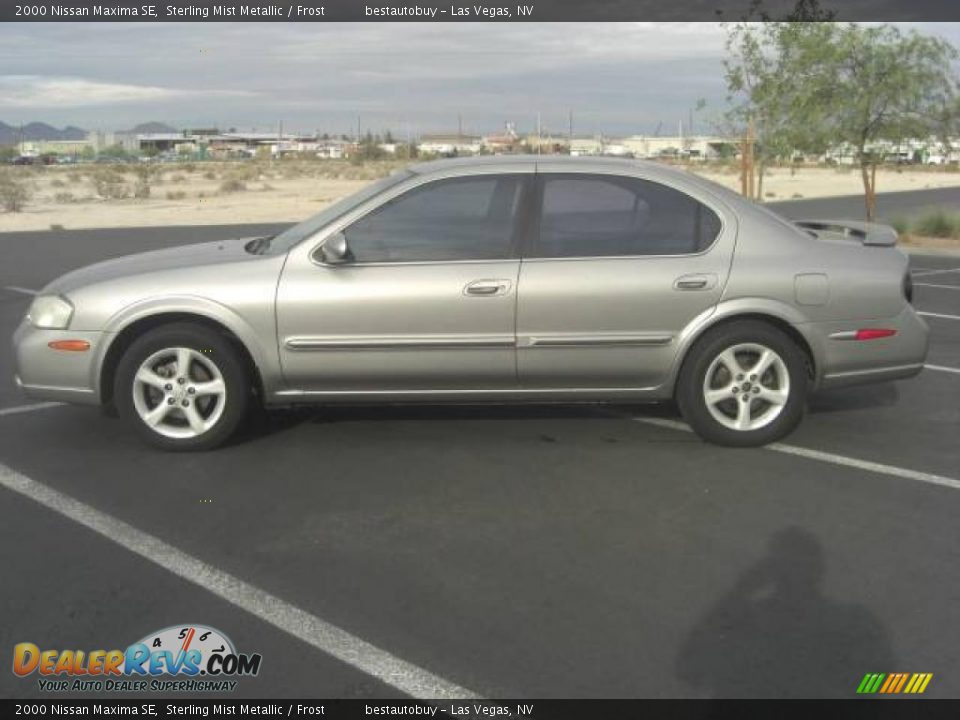 2000 Nissan Maxima SE Sterling Mist Metallic / Frost Photo #1