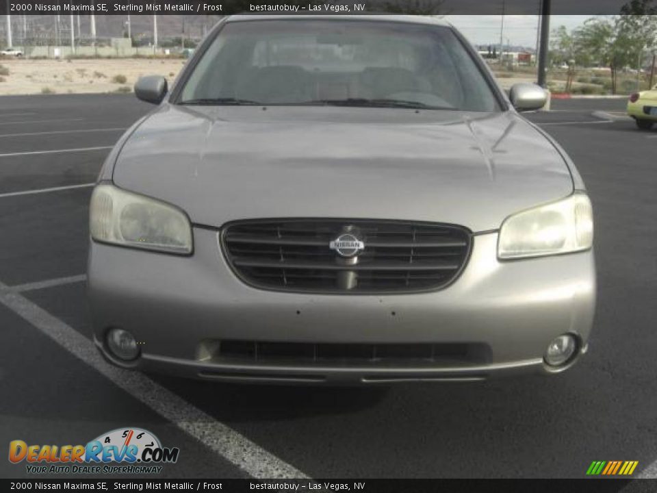 2000 Nissan Maxima SE Sterling Mist Metallic / Frost Photo #3
