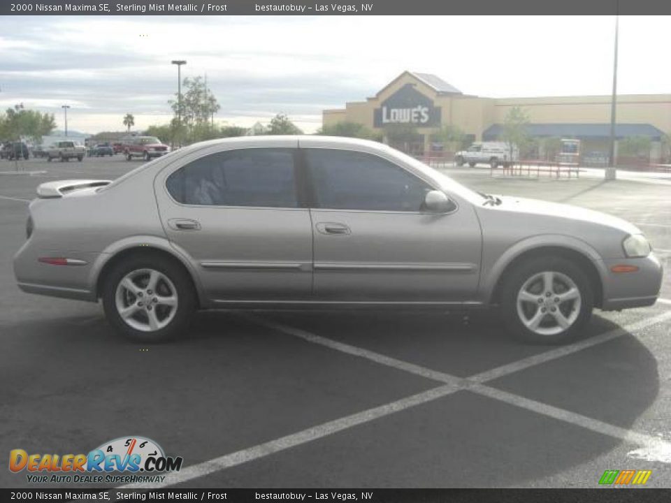 2000 Nissan Maxima SE Sterling Mist Metallic / Frost Photo #5