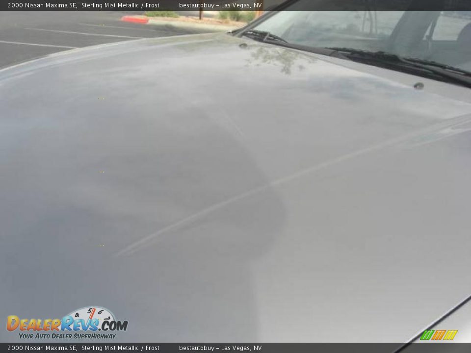 2000 Nissan Maxima SE Sterling Mist Metallic / Frost Photo #11