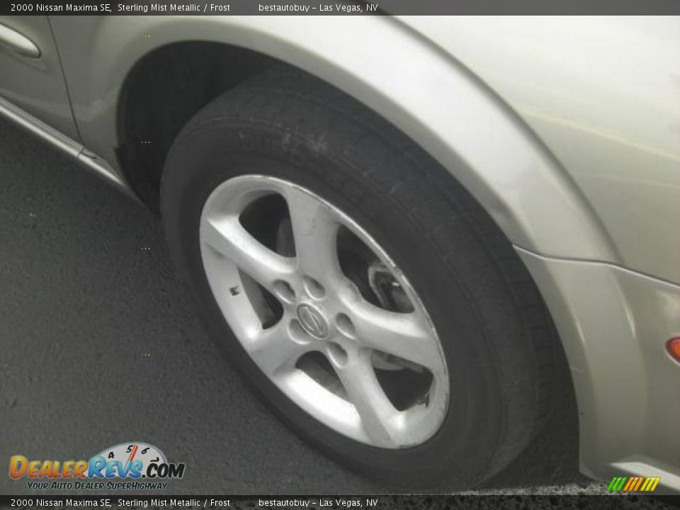 2000 Nissan Maxima SE Sterling Mist Metallic / Frost Photo #12