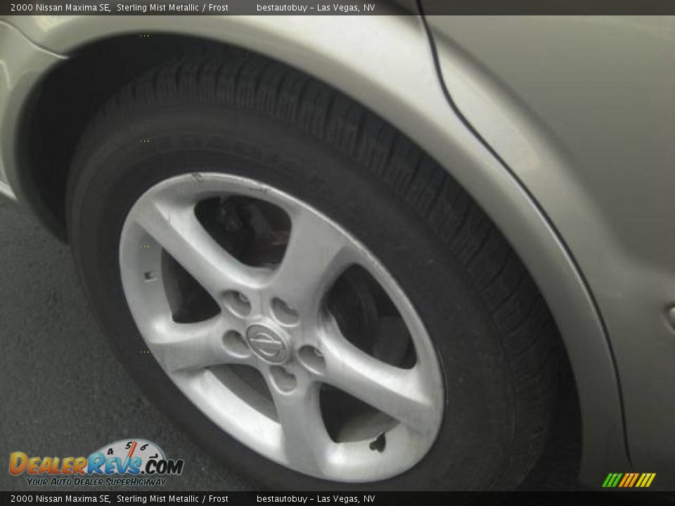 2000 Nissan Maxima SE Sterling Mist Metallic / Frost Photo #13