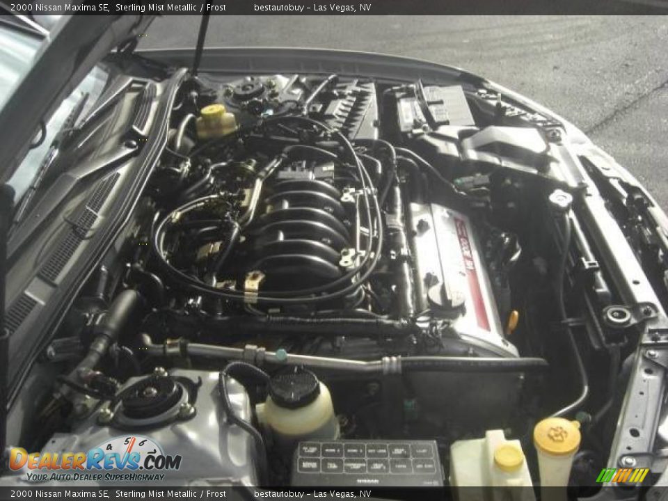 2000 Nissan Maxima SE Sterling Mist Metallic / Frost Photo #17