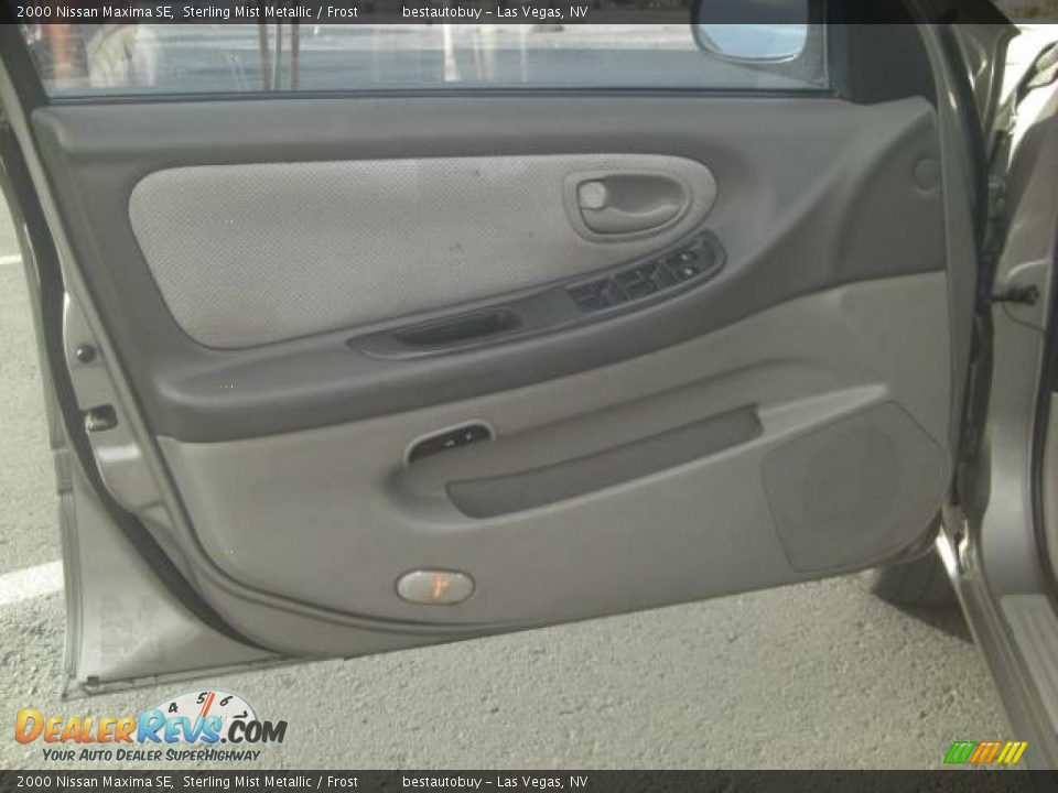 2000 Nissan Maxima SE Sterling Mist Metallic / Frost Photo #20