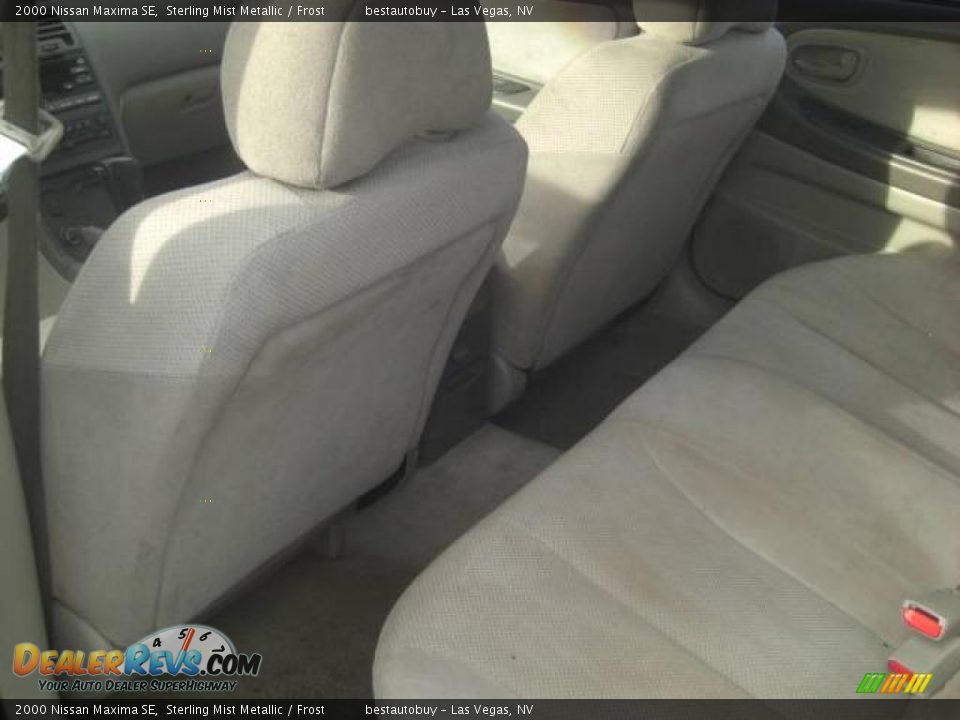 2000 Nissan Maxima SE Sterling Mist Metallic / Frost Photo #25