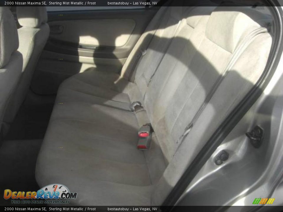 2000 Nissan Maxima SE Sterling Mist Metallic / Frost Photo #27