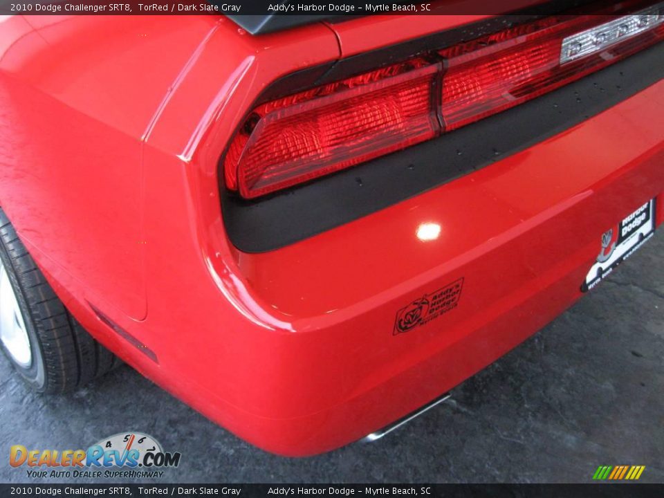 2010 Dodge Challenger SRT8 TorRed / Dark Slate Gray Photo #8