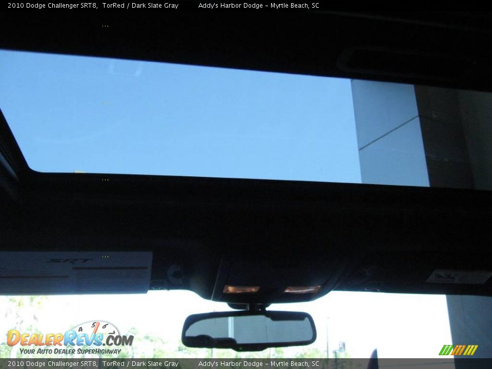 2010 Dodge Challenger SRT8 TorRed / Dark Slate Gray Photo #13
