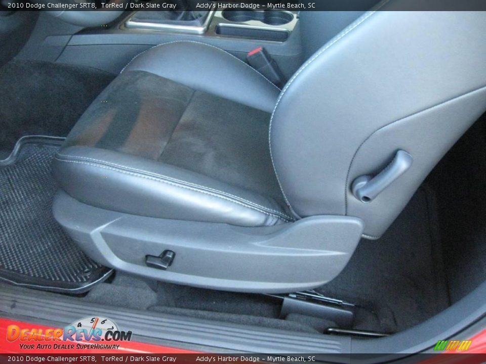 2010 Dodge Challenger SRT8 TorRed / Dark Slate Gray Photo #16