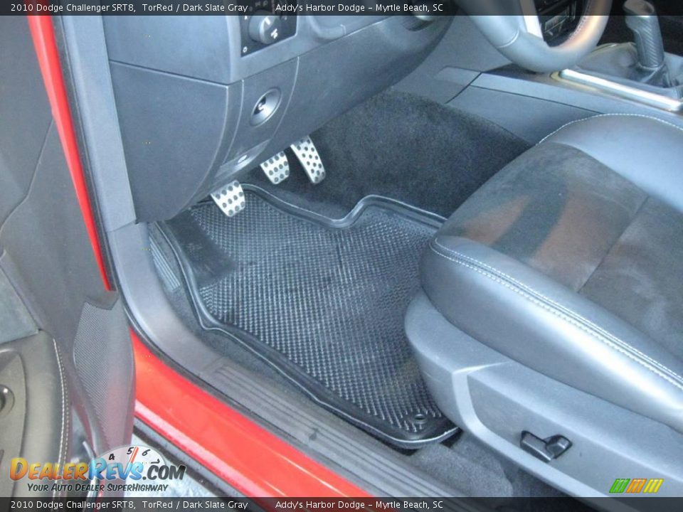2010 Dodge Challenger SRT8 TorRed / Dark Slate Gray Photo #17