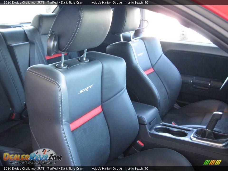 2010 Dodge Challenger SRT8 TorRed / Dark Slate Gray Photo #19