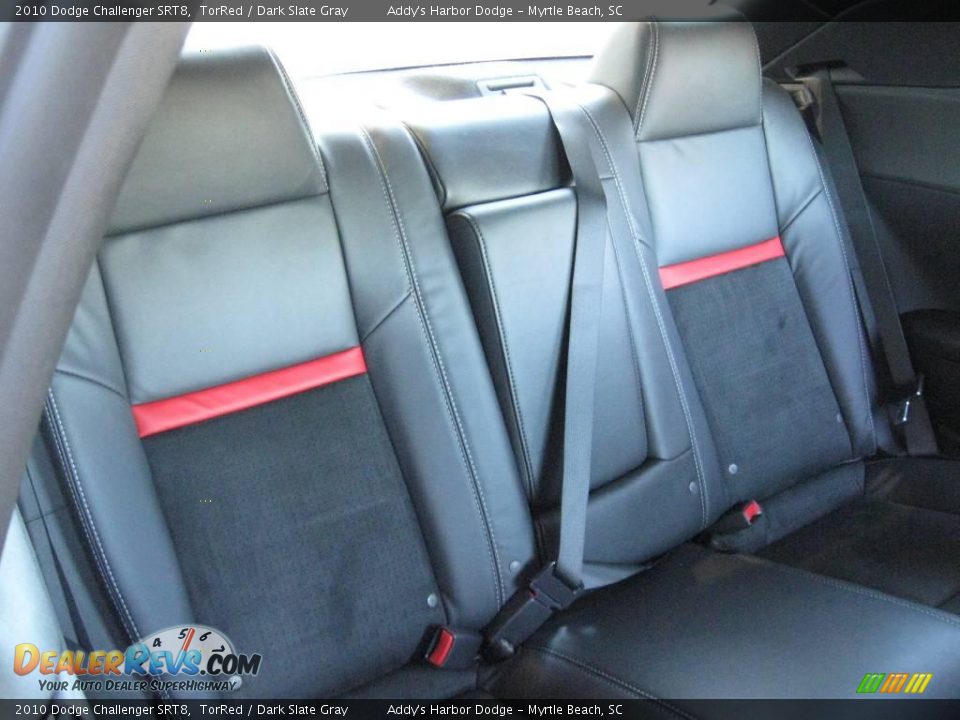 2010 Dodge Challenger SRT8 TorRed / Dark Slate Gray Photo #20