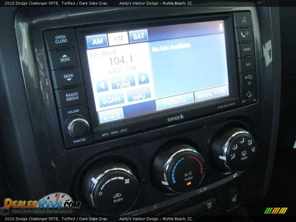 2010 Dodge Challenger SRT8 TorRed / Dark Slate Gray Photo #24