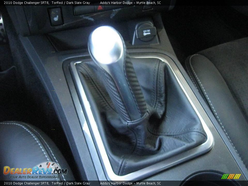 2010 Dodge Challenger SRT8 TorRed / Dark Slate Gray Photo #25