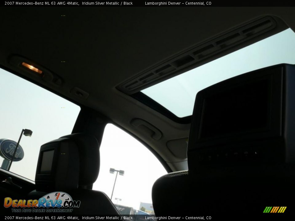 2007 Mercedes-Benz ML 63 AMG 4Matic Iridium Silver Metallic / Black Photo #23