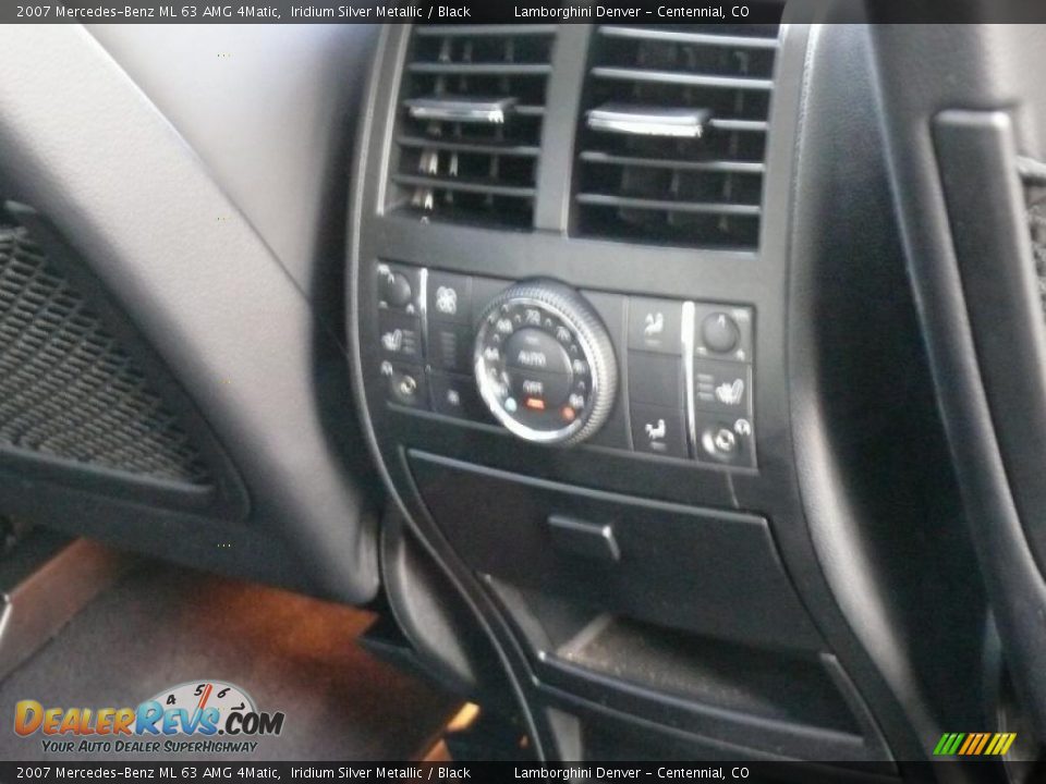 2007 Mercedes-Benz ML 63 AMG 4Matic Iridium Silver Metallic / Black Photo #24