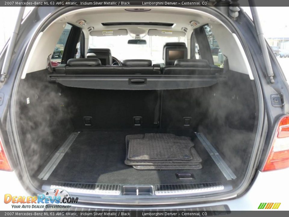 2007 Mercedes-Benz ML 63 AMG 4Matic Iridium Silver Metallic / Black Photo #27
