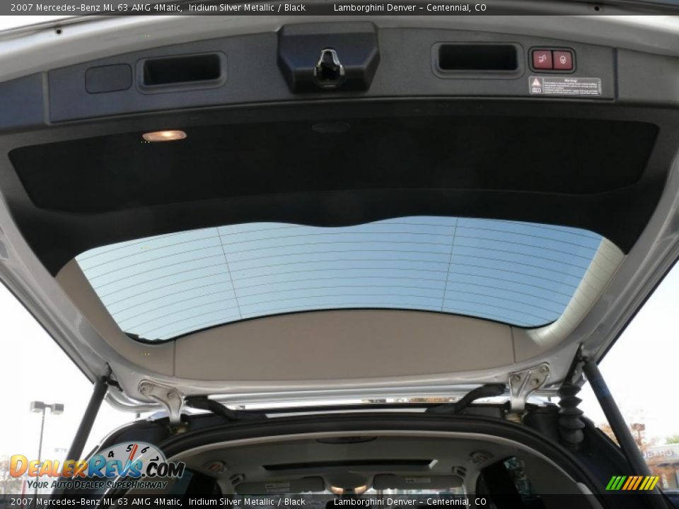 2007 Mercedes-Benz ML 63 AMG 4Matic Iridium Silver Metallic / Black Photo #28