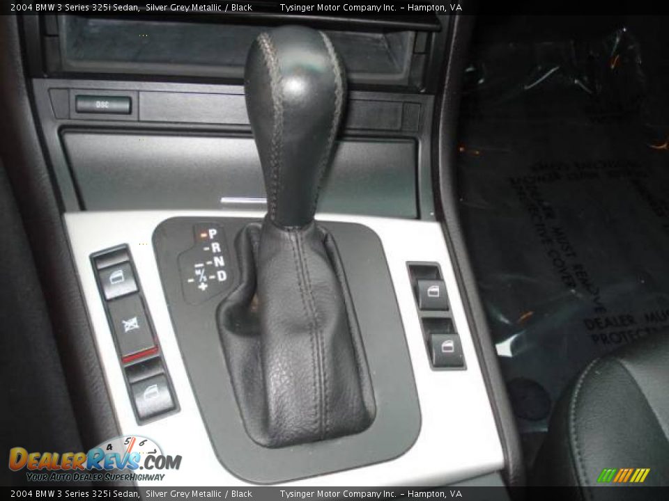 2004 BMW 3 Series 325i Sedan Silver Grey Metallic / Black Photo #11